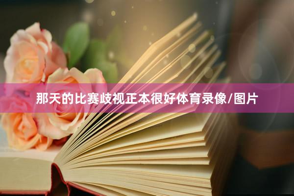 那天的比赛歧视正本很好体育录像/图片