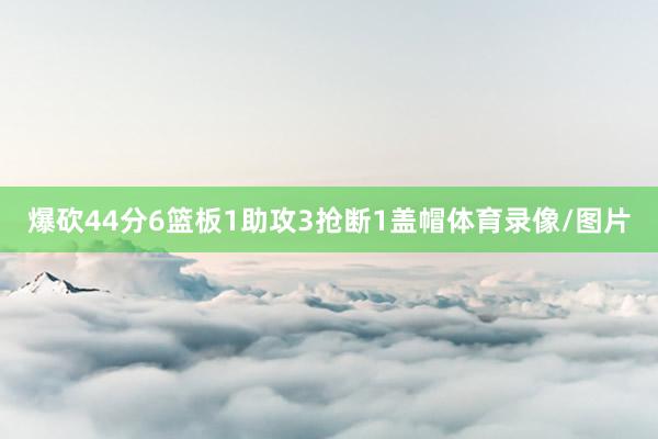 爆砍44分6篮板1助攻3抢断1盖帽体育录像/图片